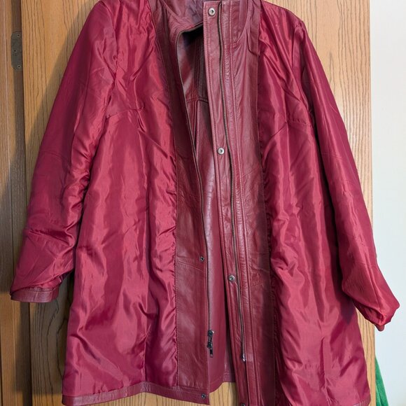 Jessica London Outerwear Leather 14W - Picture 5 of 11